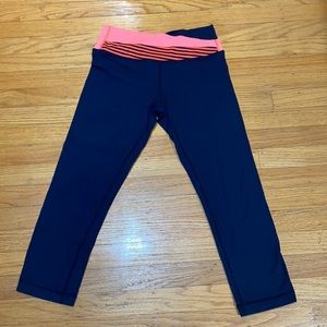Women’s 3/4 Wunder Under LuLuLemon Size: 4